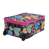 Rockland Fashion Softside Upright Luggage Set, Expandable,New Heart, 2 - Piece (14/19)