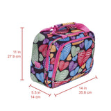 Rockland Fashion Softside Upright Luggage Set, Expandable,New Heart, 2 - Piece (14/19)