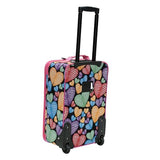 Rockland Fashion Softside Upright Luggage Set, Expandable,New Heart, 2 - Piece (14/19)