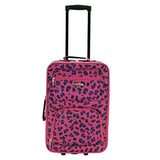 Rockland Fashion Softside Upright Luggage Set, Magenta Leopard, 2 - Piece (14/19)