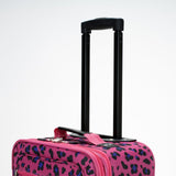 Rockland Fashion Softside Upright Luggage Set, Magenta Leopard, 2 - Piece (14/19)