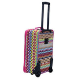 Rockland Fashion Softside Upright Luggage Set, Tribal, 2 - Piece (14/19)