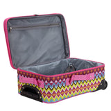 Rockland Fashion Softside Upright Luggage Set, Tribal, 2 - Piece (14/19)