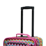 Rockland Fashion Softside Upright Luggage Set, Tribal, 2 - Piece (14/19)
