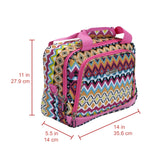 Rockland Fashion Softside Upright Luggage Set, Tribal, 2 - Piece (14/19)