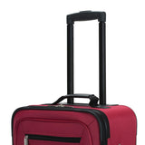Rockland Fashion Softside Upright Luggage Set,Expandable, Red, 2 - Piece (14/19)