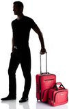 Rockland Fashion Softside Upright Luggage Set,Expandable, Red, 2 - Piece (14/19)