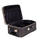 Rockland Fashion Softside Upright Luggage Set,'Expandable,Lightweight,Telescopic Handle,Wheel, Brown, 2 - Piece (14/19)
