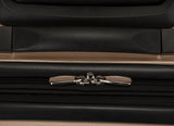Rockland London Hardside Spinner Wheel Luggage, Champagne, 3 - Piece Set (20/24/28)