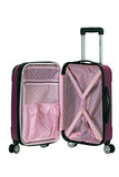Rockland London Hardside Spinner Wheel Luggage, Magenta, Carry - On 20 - Inch