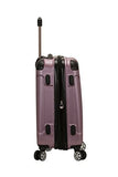 Rockland London Hardside Spinner Wheel Luggage, Pink, Carry - On 20 - Inch