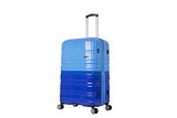 Rockland Melbourne Hardside Expandable Spinner Wheel Luggage, 2TONEBLUE, 2 Piece (20"/28")