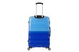 Rockland Melbourne Hardside Expandable Spinner Wheel Luggage, 2TONEBLUE, 2 Piece (20"/28")