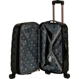 Rockland Melbourne Hardside Expandable Spinner Wheel Luggage, Lime, Carry - On 20 - Inch
