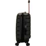 Rockland Melbourne Hardside Expandable Spinner Wheel Luggage, Lime, Carry - On 20 - Inch