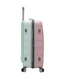 Rockland Melbourne Hardside Expandable Spinner Wheel Luggage, Mint, 2 Piece (20"/28")