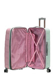 Rockland Melbourne Hardside Expandable Spinner Wheel Luggage, Mint, Checked Large 28"