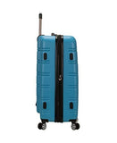 Rockland Melbourne Hardside Expandable Spinner Wheel Luggage, Turquoise, 3 - Piece Set (20/24/28)