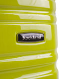 Rockland Melbourne Hardside Expandable Spinner Wheel Luggage, Two Tone Green, Carry - On 20 - Inch