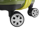 Rockland Melbourne Hardside Expandable Spinner Wheel Luggage, Two Tone Green, Carry - On 20 - Inch