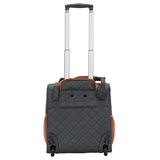 Rockland Melrose Upright Wheeled Underseater Carry - On Luggage, Charcoal