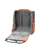 Rockland Melrose Upright Wheeled Underseater Carry - On Luggage, Charcoal