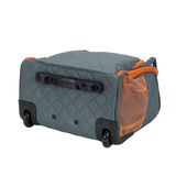 Rockland Melrose Upright Wheeled Underseater Carry - On Luggage, Charcoal