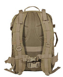 Rockland Military Tactical Laptop Backpack, Tan, Large