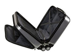Rockland Revolution Hardside Rolling Computer Case, Silver, Carry - On 17 - Inch