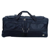 Rockland Rolling Duffel Bag, Black, 36"