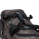 Rockland Rolling Duffel Bag, Brown Leopard, 100% polyester, 22 - Inch