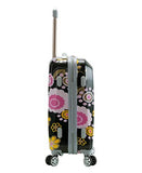 Rockland Vision Hardside Spinner Wheel Luggage, Pucci, Carry - On 20 - Inch