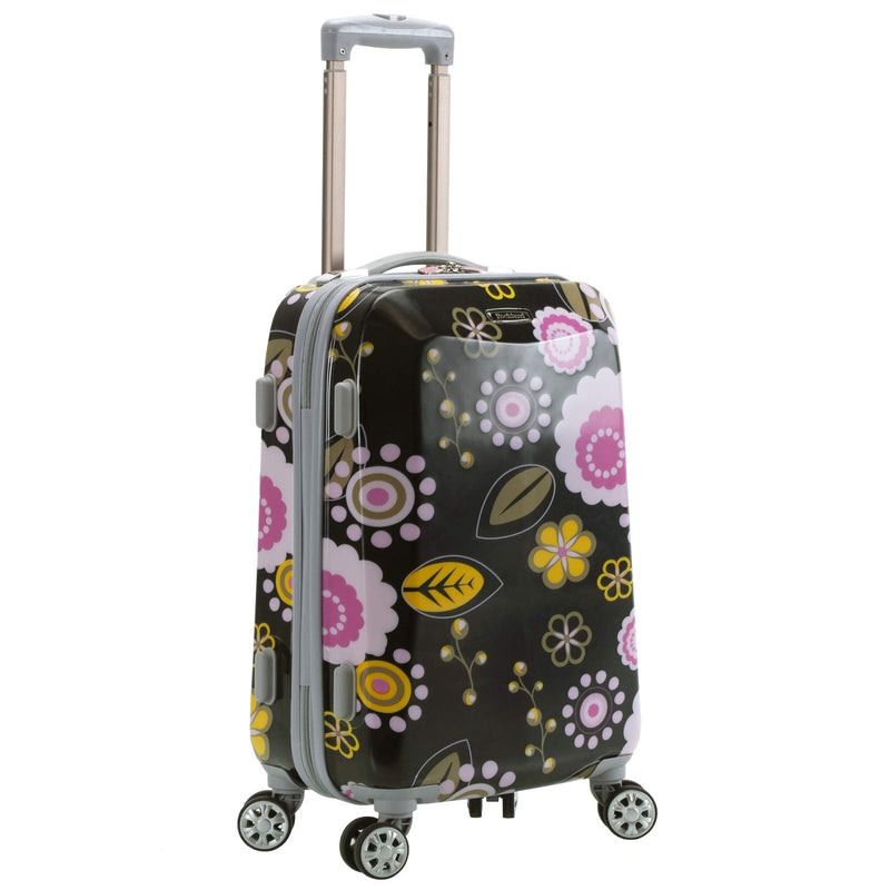 Rockland Vision Hardside Spinner Wheel Luggage, Pucci, Carry - On 20 - Inch