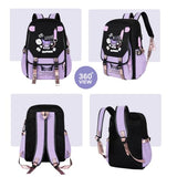 Roffatide Anime Backpack Printed Business Casual Laptop Shoulders Backpack Travel Hiking Daypacks Rucksack 17 Inch A