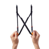 Roost V3 - Ultra Portable and Adjustable Laptop Stand - Eye‑Level Anywhere - 6.5 to 12.5 inch Screen Lift - Patented Rigid Folding Structure and Self - Adjustings Laptop Grips (for 12" to 18" laptops)