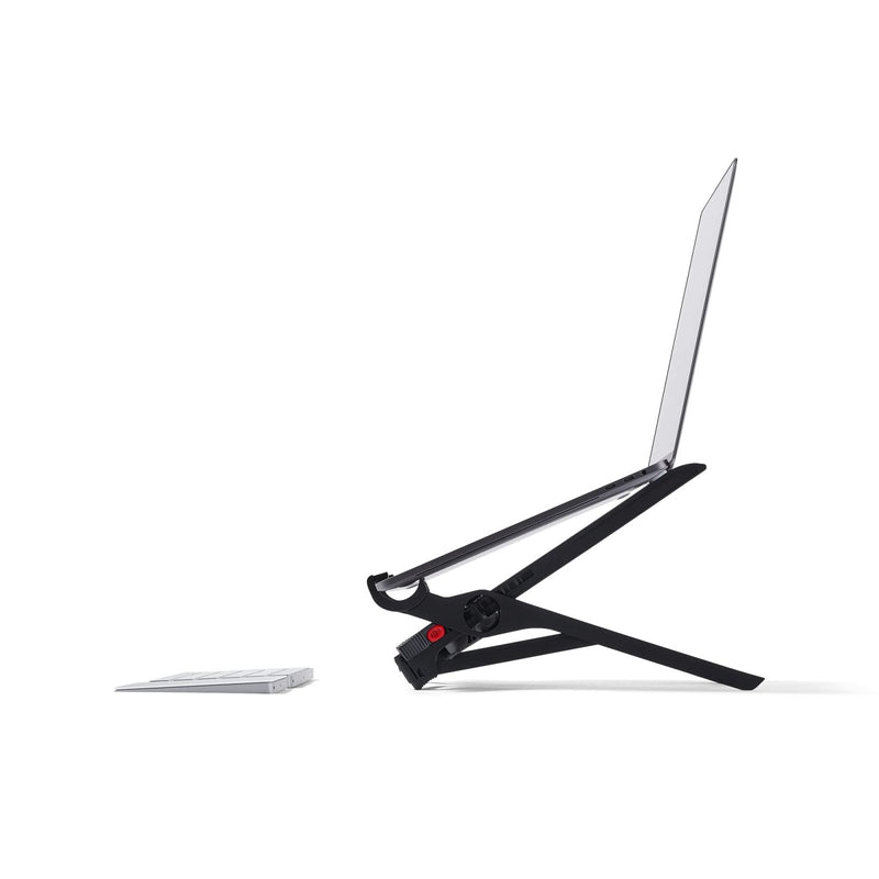 Roost V3 - Ultra Portable and Adjustable Laptop Stand - Eye‑Level Anywhere - 6.5 to 12.5 inch Screen Lift - Patented Rigid Folding Structure and Self - Adjustings Laptop Grips (for 12" to 18" laptops)