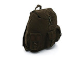 Rothco Brown Vintage Wayfarer Backpack with Leather Accents