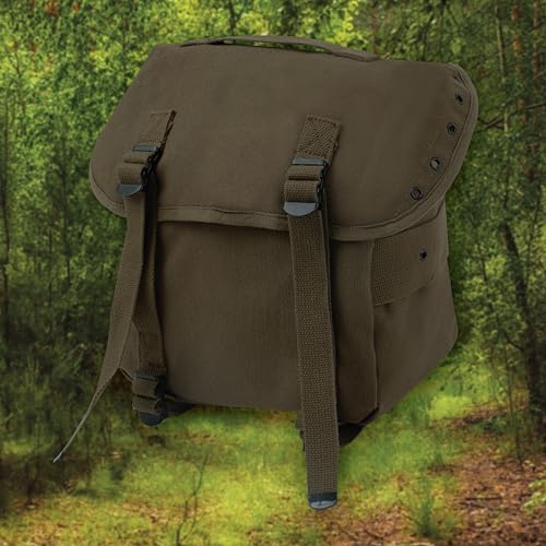 Rothco Canvas Butt Pack – Rugged Tactical Modular Outdoor Storage Gear Equipment Bag