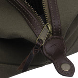 Rothco Canvas & Leather Travel Kit – Compact Vintage Toiletry Bag Dopp Kit Pouch