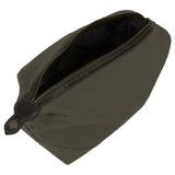 Rothco Canvas & Leather Travel Kit – Compact Vintage Toiletry Bag Dopp Kit Pouch