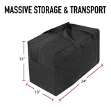 Rothco Canvas Parachute Cargo Bag (Olive Drab, 24" x 15" x 13")