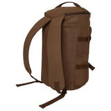 Rothco Convertible Canvas Duffle Backpack – Outdoor Camping Weekend Travel Bag 30L, Brown