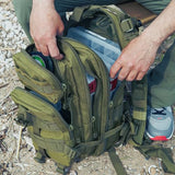 Rothco Convertible Medium Transport Pack – 25L Backpack – Shoulder or Crossbody – MOLLE and Hydration Compatible (Coyote Brown)