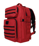 Rothco Fast Mover Tactical Backpack - Outdoor Hiking Pack for EDC Essential Gear (Red)