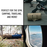 Rothco Heavy-Duty Canvas Shoulder Duffle Bag - Rugged Travel Gym Gear Equipment Bag, Olive Drab, 17 Inches