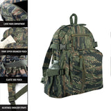 Rothco Khaki Vintage Star Back Pack with Red Star 9162