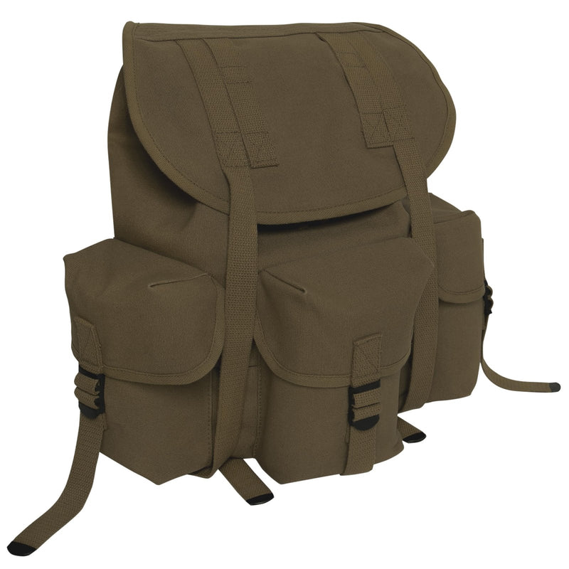 Rothco Mini Alice Pack – Heavyweight 18 OZ Cotton Canvas Rucksack – 20L Capacity