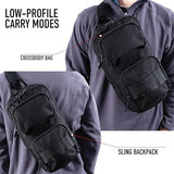 Rothco Tactical Traveler Crossbody Bag – Rugged Outdoor Travel Backpack for EDC Gear