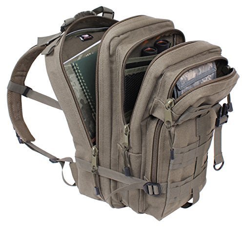 Rothco Tacticanvas Go Pack (Olive Drab, One Size)