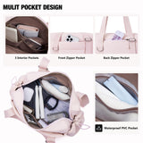 ROULENS Small Gym Bag for Women 2 Set Mini Gym Duffle Bag with Wet Compartment and Coin Wallet, Gym Tote Bag for Workout/Sport/Travel